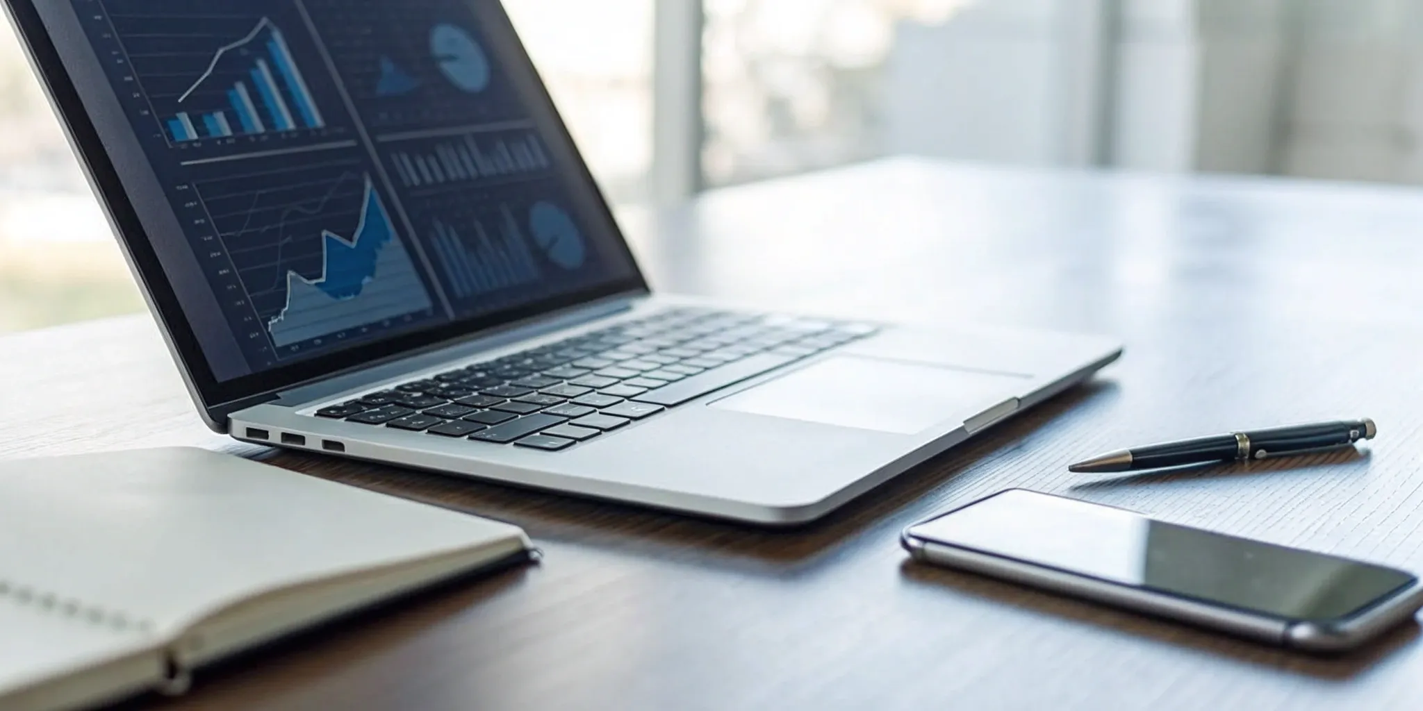 Dashboard of an incident management tool displayed on a laptop screen.