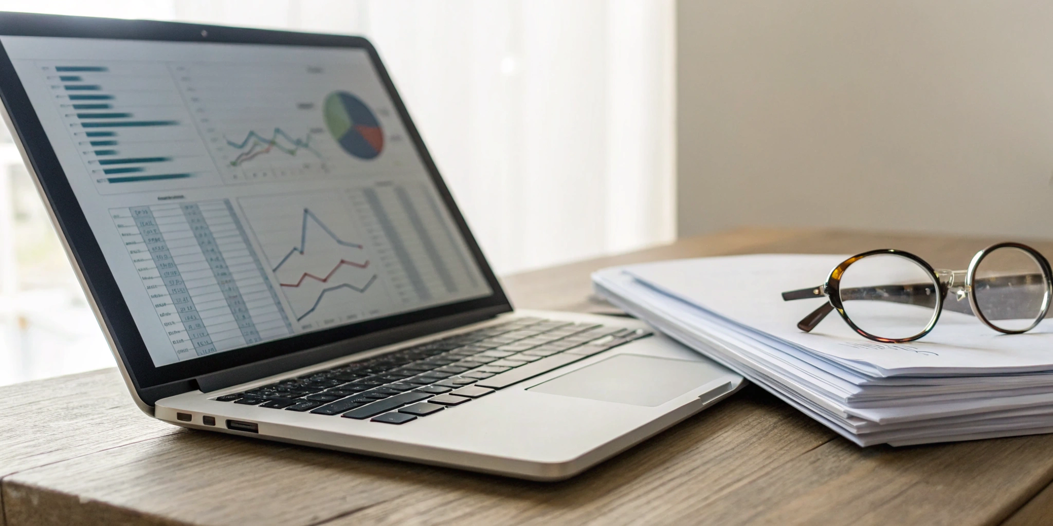 A laptop showing the analytics dashboard of an HR investigation software.