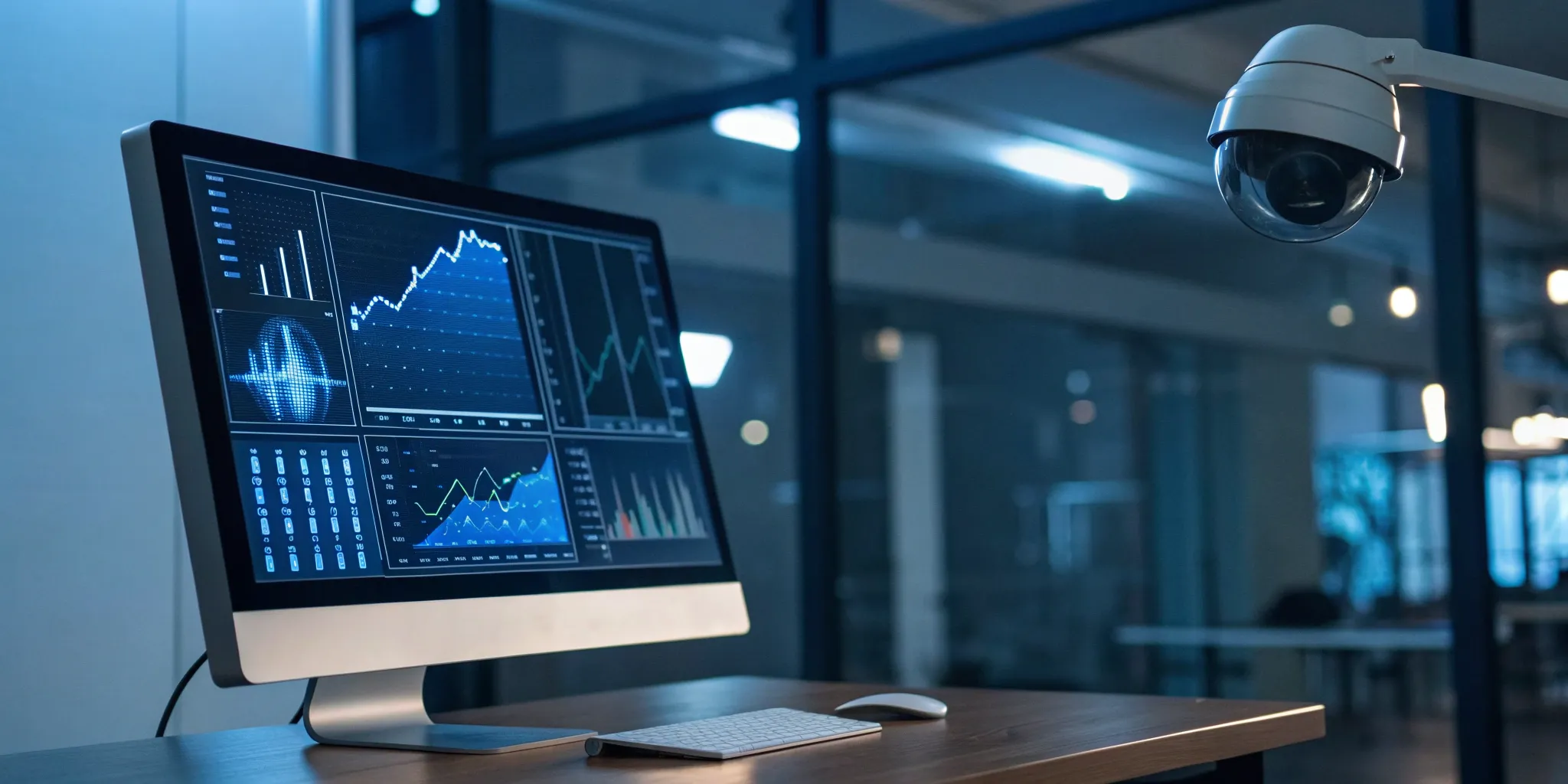 Crisis case management software on a computer screen showing client data and analytics.