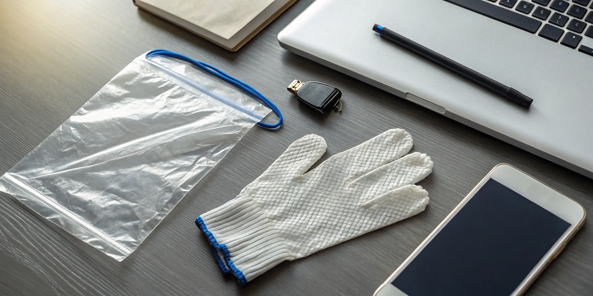 A law firm managing physical and digital evidence with specialized software.