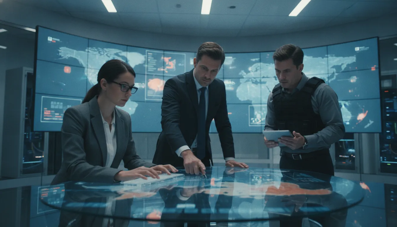 Security professionals using risk intelligence to assess operational threats