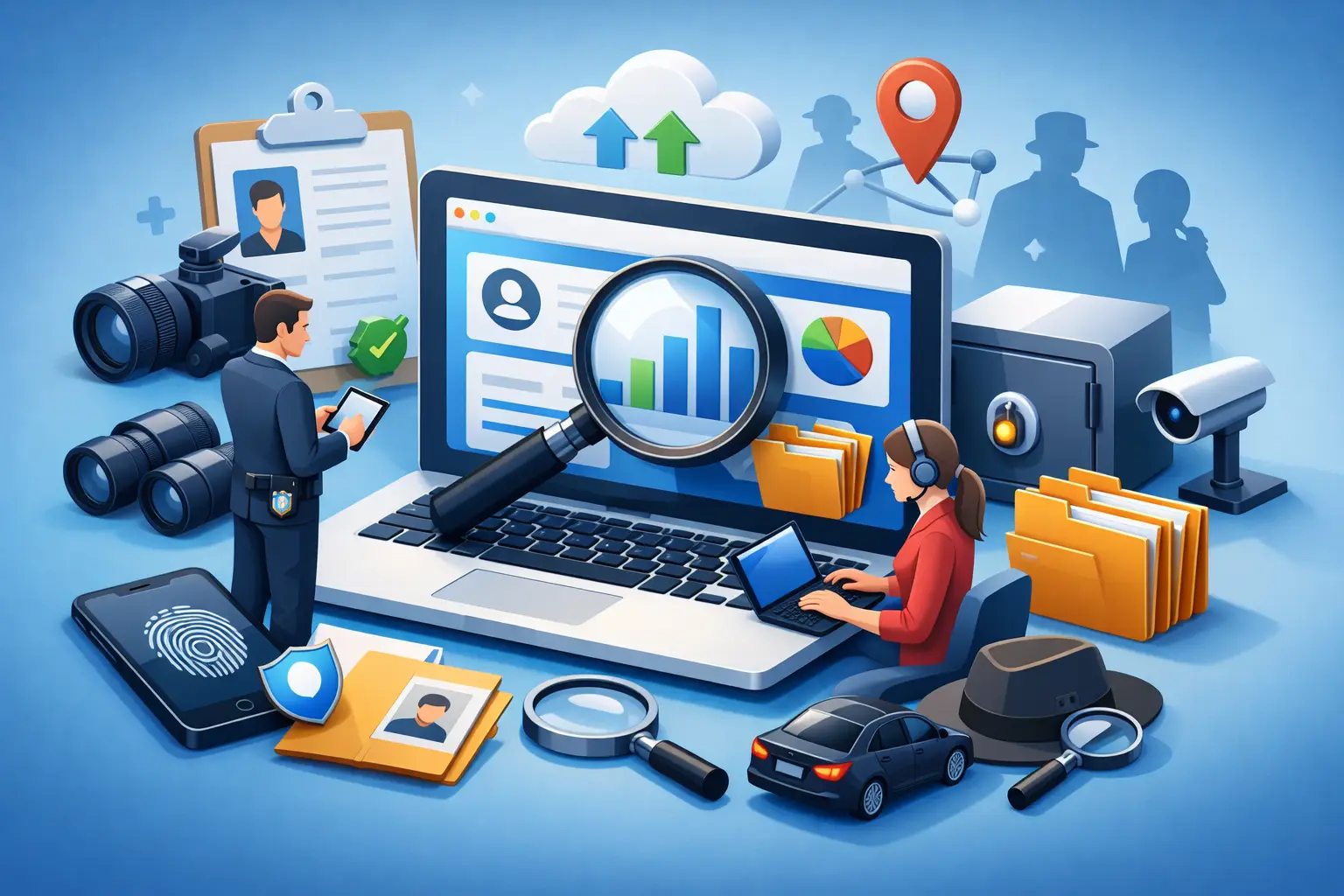 Client Portal for Investigation Agencies