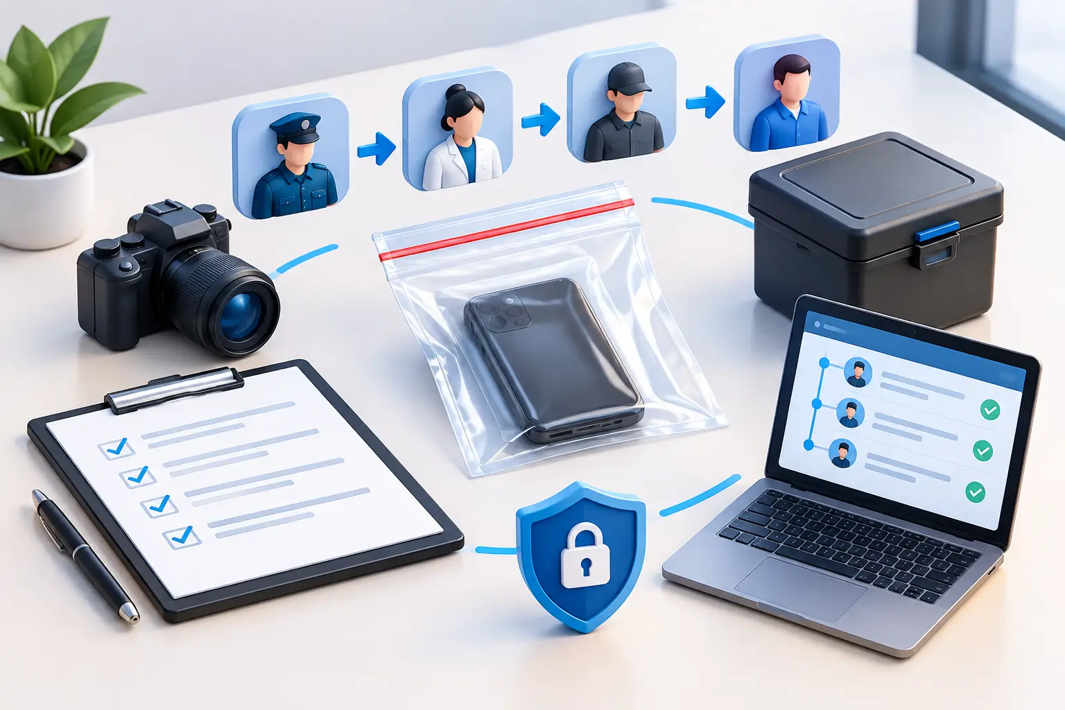 How to Document Evidence Custody Without Gaps
